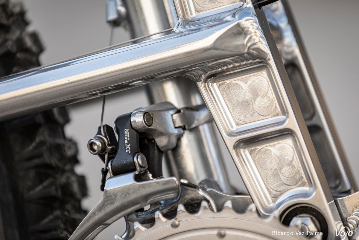 1996 Santa Cruz Tazmon mk1 - detail