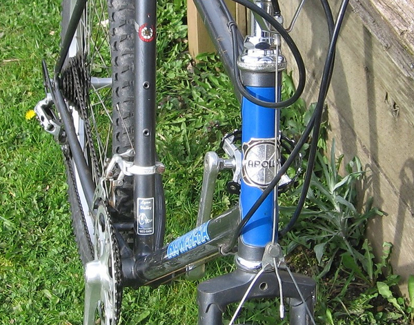 Headtube badge and sticker