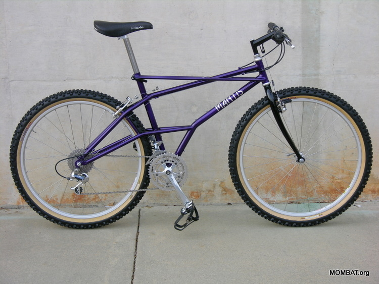 http://mombatbicycles.com/MOMBAT/Bikes/1992_Mantis_Valkyrie_Purple.html http://mombatbicycles.com/MOMBAT/Bikes/1992_Mantis_Valkyrie_Purple.html