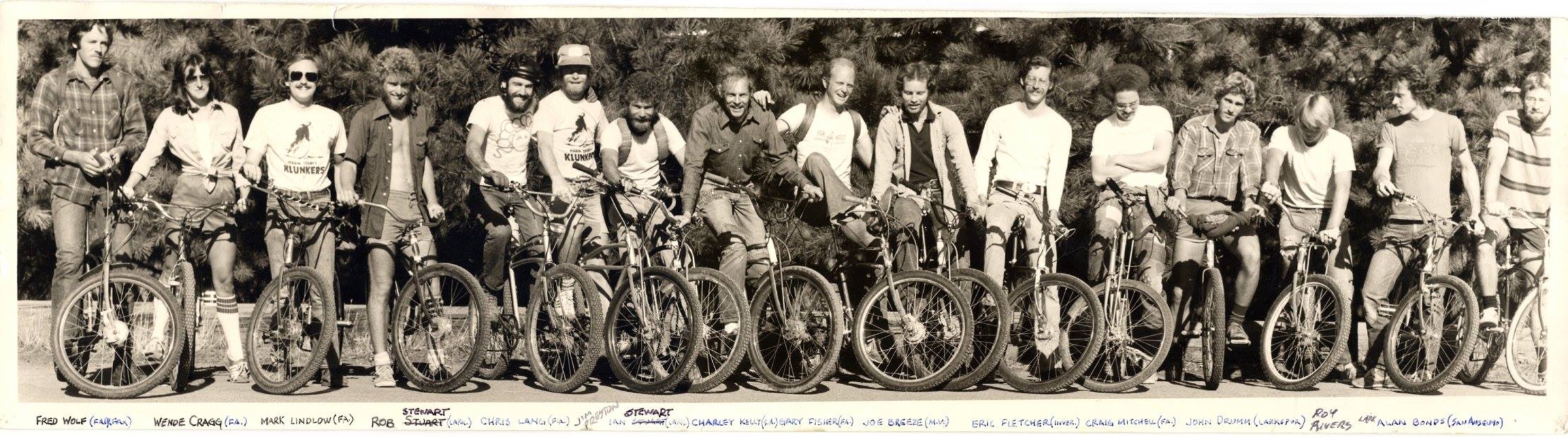Fairfax Enduro Lineup, 1977, Jerry Riboli Photo.