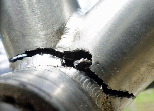 failed titanium